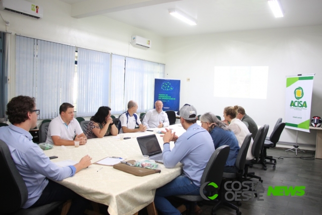 Diretoria da Acisa avalia lançamento da Expo Santa Helena e novas parcerias empresariais