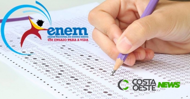 Inscrições para o Enem 2019 começam nesta segunda-feira