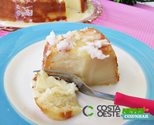 Bolo de Leite condensado e coco (Bolo engorda marido)