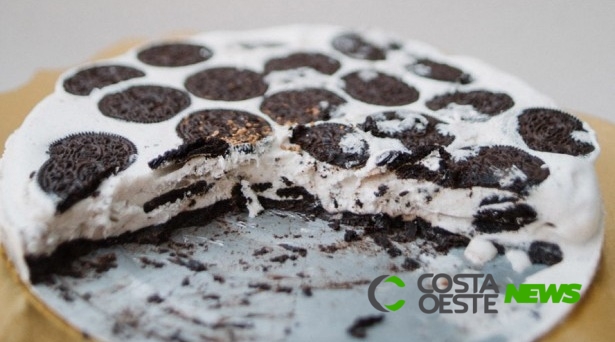 Torta Oreo com sorvete