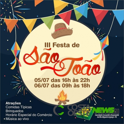 Acismi realiza a III Festa de São João nesta sexta (05) e sábado (06)	