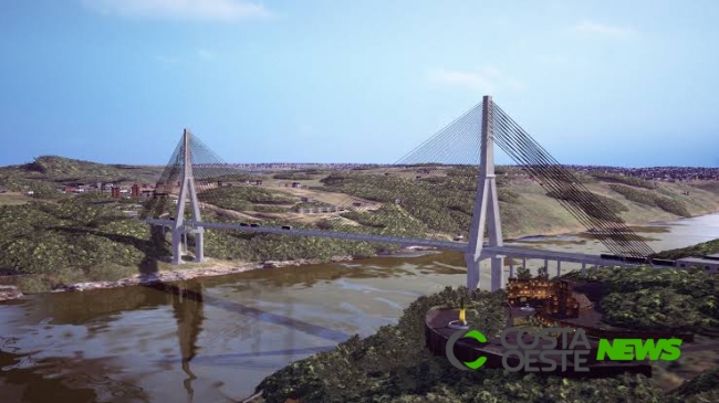 Ordem de serviço dá início ao cronograma da Ponte da Integração Brasil-Paraguai