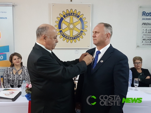 Rotary Club de São Miguel do Iguaçu empossa nova diretoria