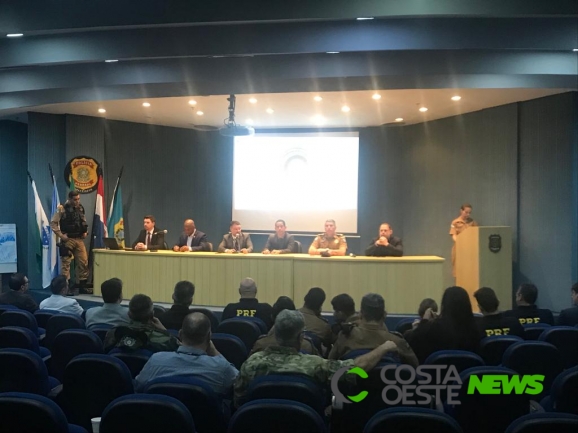 Reunião do GGIF debate Centro Integrado de Operações de Fronteiras que terá projeto piloto em Foz