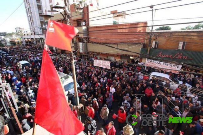 Manifestação no Paraguai deve fechar a Ponte da Amizade por tempo indeterminado hoje