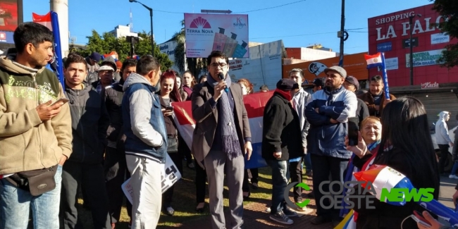 Greve geral fecha comércio no Paraguai