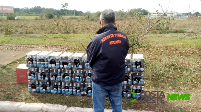 Receita Federal retém cervejas importadas na Ponte Tancredo Neves