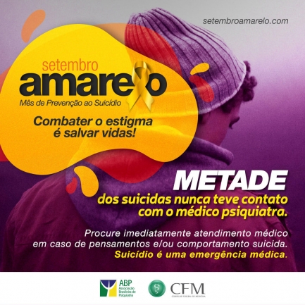 Setembro Amarelo vai focar na saúde de crianças e adolescentes para evitar suicídio