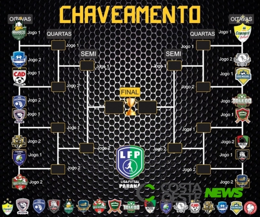 Liga Futsal Paraná sai do papel com 16 times: CFM Costa Oeste e São Miguel estão confirmados 