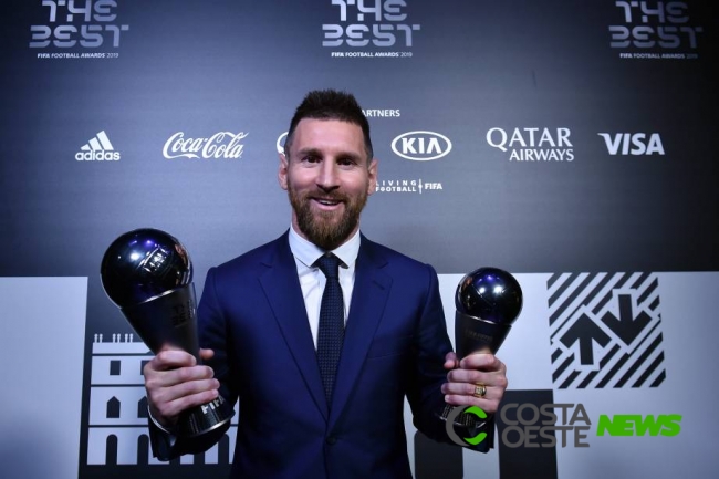 Messi é eleito o melhor do mundo e Alisson Becker também é premiado