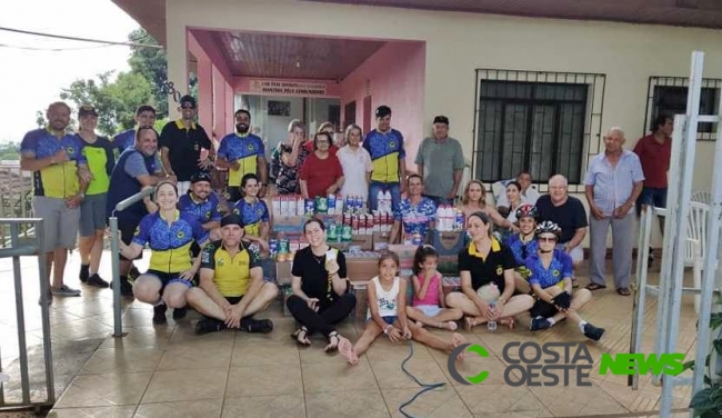 2º Passeio Ciclístico do Leite arrecada mais de 800 litros para o Lar dos Idosos Dom Scalabrini