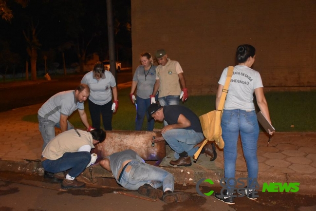 Busca noturna da Vigilância em Saúde localiza mais de 70 escorpiões em São Miguel do Iguaçu 