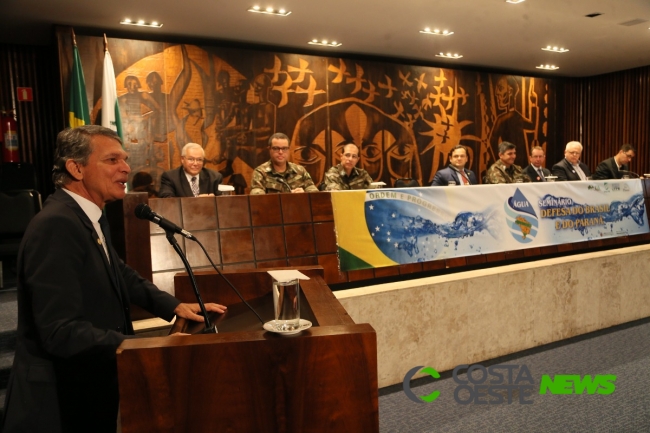 Na Assembleia, Silva e Luna fala sobre os investimentos da Itaipu no Oeste do Paraná