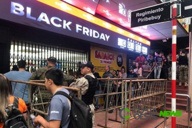 Com mais de 5 mil lojas e um milhão de itens, Black Friday começou no Paraguai