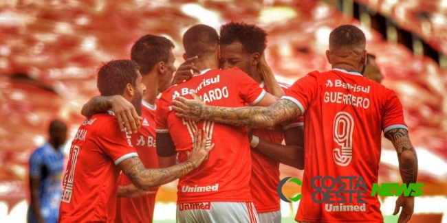 Ouça os gols: Inter volta ao Beira-Rio, goleia o Esportivo e garante vaga na final do returno