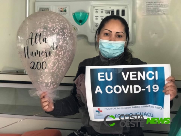 Hospital Municipal celebra a marca de 200 altas de pacientes recuperados da Covid-19