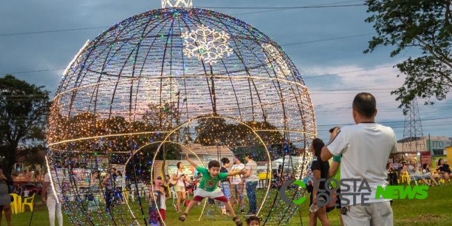 Primeiros testes do Natal de Luzes da Itaipu revelam: vem aí um grande espetáculo