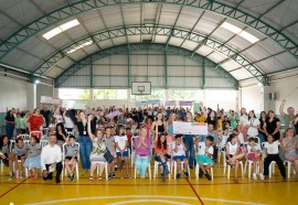 Premiação  2ª edição da gincana Escola Amiga da Saúde