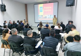 Treinamento de primeiros socorros e combate a incêndio