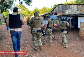 Polícia Civil faz operação de combate ao crime em São Miguel do Iguaçu