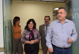 Ministra da saúde em visita ao Paraná