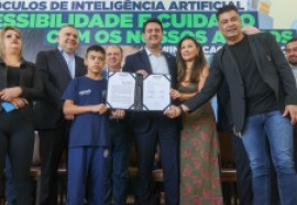 Óculos com intelgência artificial para a rede de ensino estadual