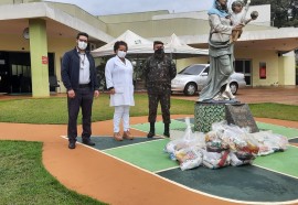 Tiro de Guerra 05-018 realiza entrega de agasalhos arrecadados durante Campanha Solidária	