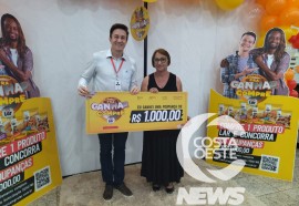 Lar entrega 100 vale compras de 1000 reais 16 02 2023