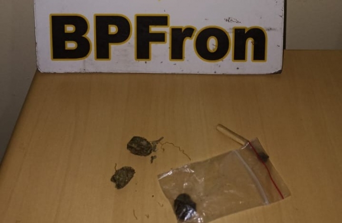 BPFRON apreende droga em Céu Azul