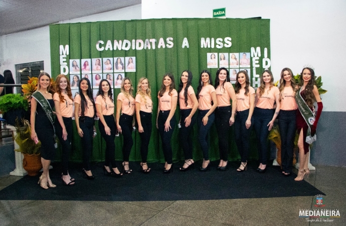 Conheça as candidatas para o Miss Medianeira e Miss Melhor Idade 2024