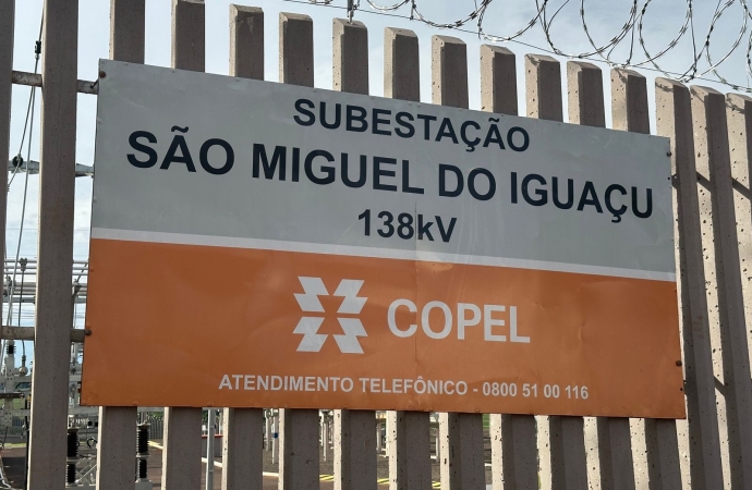 Copel inaugura nova subestação em São Miguel do Iguaçu