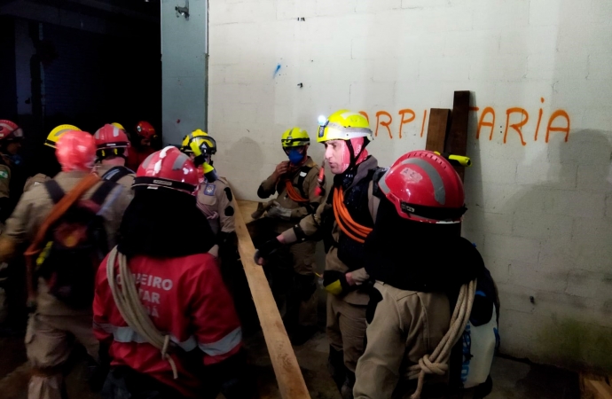 Corpo de Bombeiros Militar inicia treinamento de força-tarefa para resposta em desastres