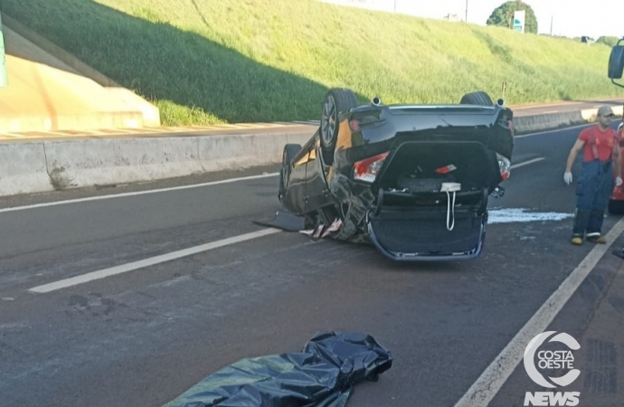 Duas jovens morrem e outros dois ficam feridos em acidente de trânsito, em Cascavel