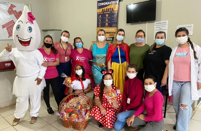 ESF Lucia Barp e Santa Catarina realiza ação alusiva a Campanha Nacional de Multivacinação  em SMI
