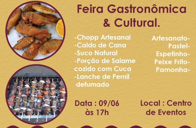 Feira Gastronômica e Cultural de Junho será no Centro de Eventos de Missal