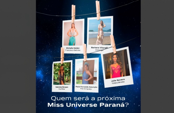 Julia Severo de Itaipulândia está entre os 5 nomes para ser a próxima Miss Universe Paraná 2025