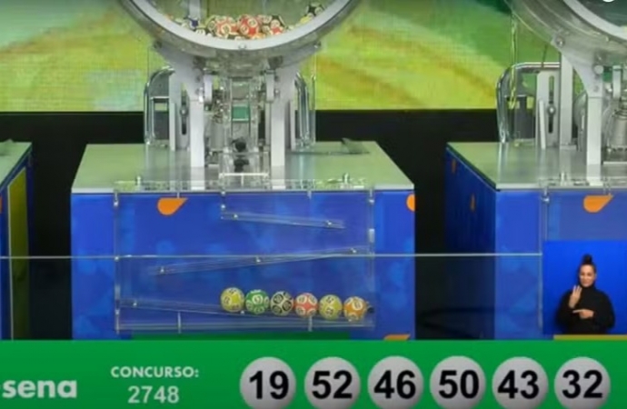 Mega-Sena, concurso 2.748: prêmio acumula e vai a R$ 21 milhões