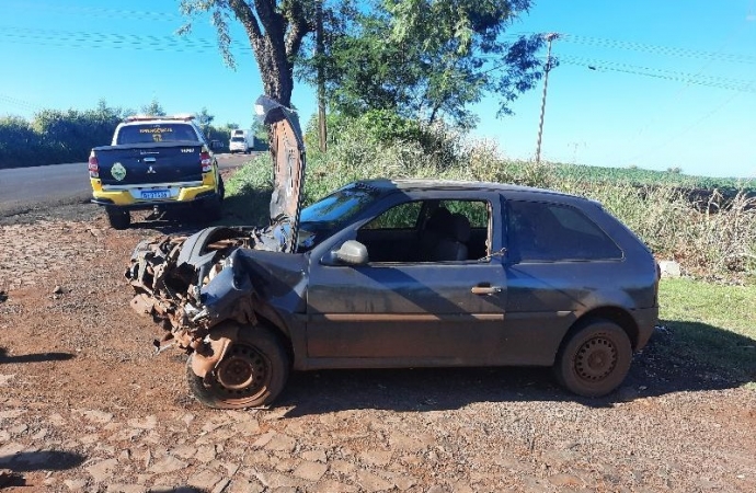 Morador de Santa Helena se envolve em acidente entre Itaipulândia e São Miguel