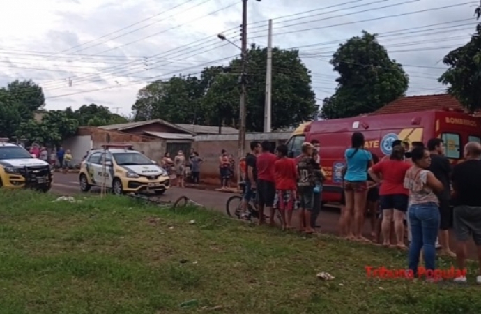 Motociclista morre após colisão contra viatura da Polícia Militar em Foz do Iguaçu