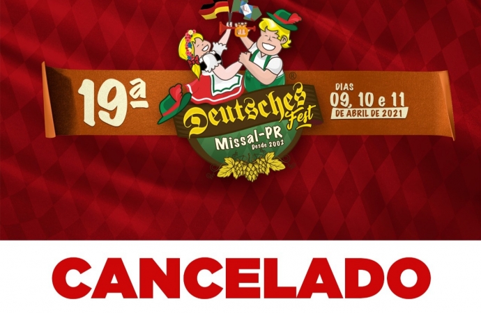 Presidente da Associação Cultural Deutsches Fest comunica cancelamento do evento para 2021