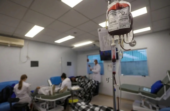 Rede de doação de sangue do Paraná registra alta de 10%