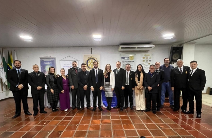 Rotary Club de São Miguel do Iguaçu empossa novo presidente