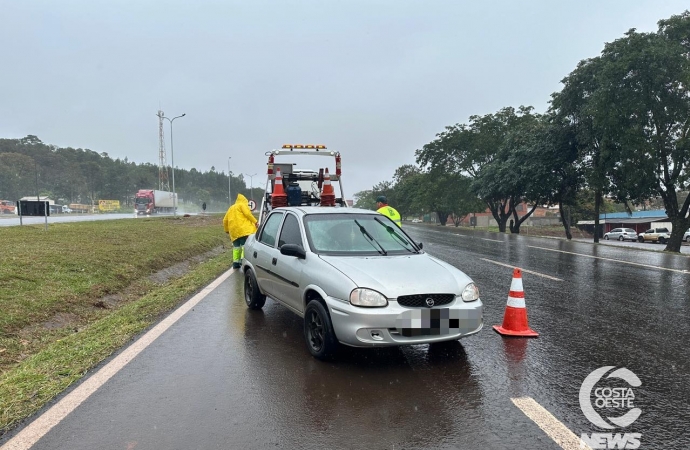 São Miguel do Iguaçu: Veículos colidem na BR 277