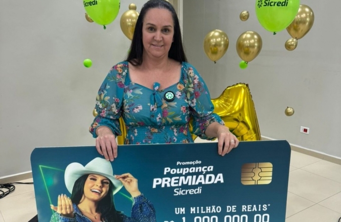 Sicredi encerra campanha Poupança Premiada com sorteio de R$ 1 milhão