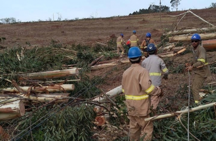 Temporais de outubro causaram mais estragos que ciclone-bomba no interior do Paraná