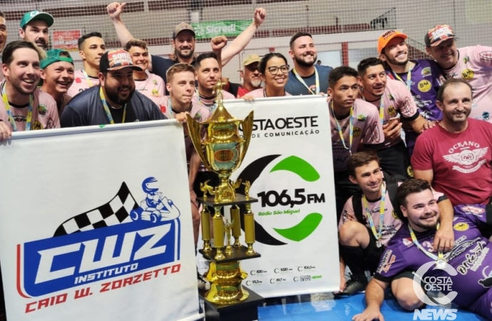 Time da Rádio Costa Oeste conquista o título de campeão do Torneio Interfirmas