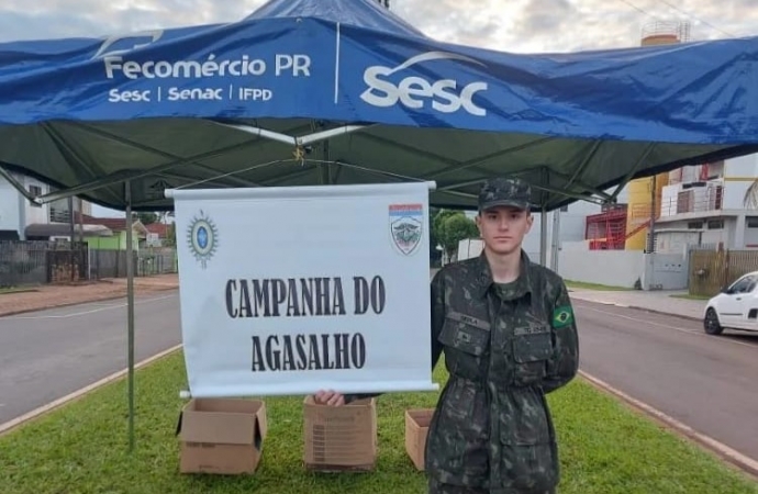 Tiro de Guerra realiza Campanha do Agasalho