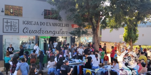 2ª Igreja do Evangelho Quadrangular de Santa Helena realiza o Dia D de Ação Social