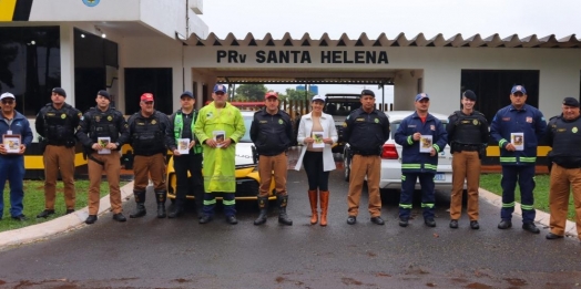 Ação alusiva ao dia mundial de prevenção a acidentes é realizada em Santa Helena