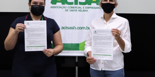 Acisa assina duas novas parcerias com benefícios a associados de Santa Helena